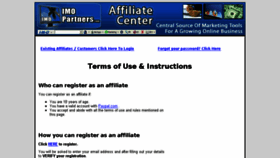 What Imopartners.com website looked like in 2015 (8 years ago)