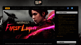 What Infamousthegame.com website looked like in 2015 (8 years ago)