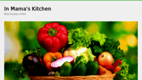 What Inmamaskitchen.com website looked like in 2015 (8 years ago)