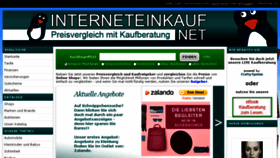 What Interneteinkauf.net website looked like in 2015 (8 years ago)