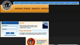 What Iphaonline.org website looked like in 2015 (8 years ago)