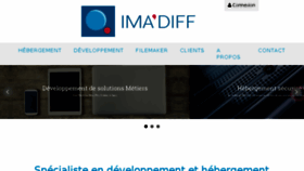 What Imadiff.net website looked like in 2015 (8 years ago)