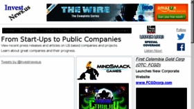 What Investnews.us website looked like in 2015 (8 years ago)