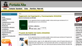 What Iesportada.org website looked like in 2015 (8 years ago)