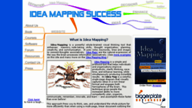 What Ideamappingsuccess.com website looked like in 2015 (8 years ago)
