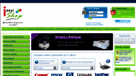 What Idealshop.fr website looked like in 2015 (8 years ago)