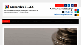 What I-tax.in website looked like in 2015 (8 years ago)