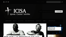 What Icisa.cl website looked like in 2015 (8 years ago)