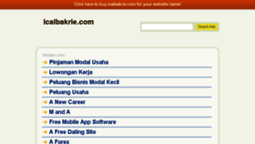What Icalbakrie.com website looked like in 2015 (8 years ago)