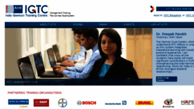 What Igtcindia.com website looked like in 2015 (8 years ago)