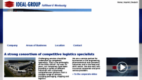 What Ideal-group.ag website looked like in 2015 (8 years ago)