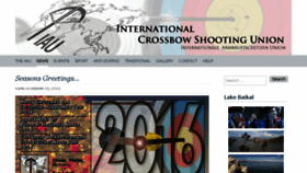What Iau-crossbow.org website looked like in 2016 (8 years ago)