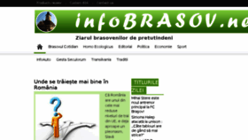 What Infobrasov.net website looked like in 2016 (8 years ago)