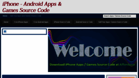 What Iphoneandroidappsourcecode.blogspot.in website looked like in 2016 (8 years ago)