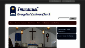 What Immanuelnj.net website looked like in 2016 (8 years ago)