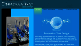 What Innovativeglass.co.za website looked like in 2016 (8 years ago)