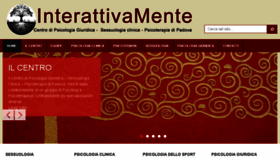 What Interattivamente.org website looked like in 2016 (8 years ago)