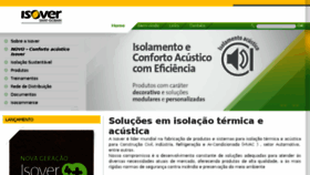 What Isover.com.br website looked like in 2016 (8 years ago)