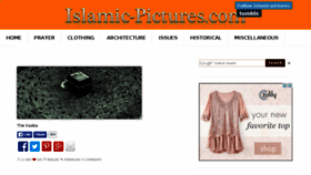 What Islamic-pictures.com website looked like in 2016 (8 years ago)