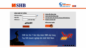 What Ibanking.shb.com.vn website looked like in 2016 (8 years ago)