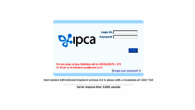What Ipcainterface.in website looked like in 2016 (8 years ago)