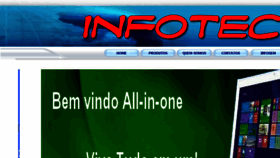 What Infotechy.com.br website looked like in 2016 (8 years ago)