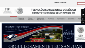 What Itsanjuan.edu.mx website looked like in 2016 (8 years ago)
