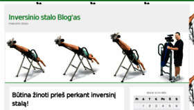 What Inversinisstalas.lt website looked like in 2016 (9 years ago)