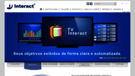 What Interact.com.br website looked like in 2016 (8 years ago)
