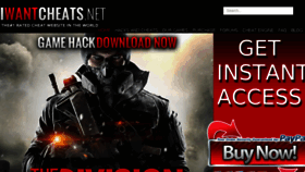 What Iwantcheats.com website looked like in 2016 (8 years ago)