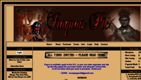What Iroquoisptc.info website looked like in 2016 (8 years ago)