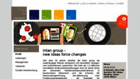 What Intan.net website looked like in 2016 (8 years ago)
