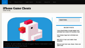What Iphone-game-cheats.com website looked like in 2016 (8 years ago)