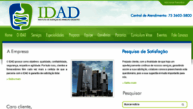 What Idad.com.br website looked like in 2016 (8 years ago)