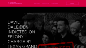 What Istandwithpp.org website looked like in 2016 (8 years ago)