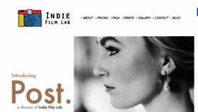 What Indiefilmlab.com website looked like in 2016 (8 years ago)