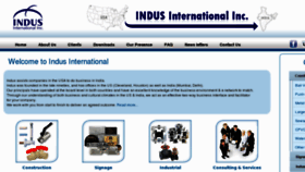 What Indusin.in website looked like in 2016 (8 years ago)