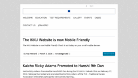 What Ikku.org website looked like in 2016 (8 years ago)