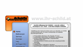 What Ihr-schild.at website looked like in 2016 (8 years ago)