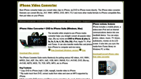 What Iphonevideoconverter.com website looked like in 2016 (8 years ago)