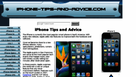 What Iphone-tips-and-advice.com website looked like in 2016 (8 years ago)