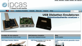What Ipcas.de website looked like in 2016 (8 years ago)
