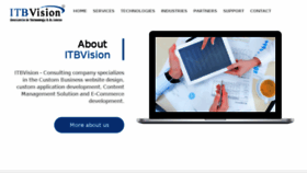 What Itbvision.com website looked like in 2016 (8 years ago)
