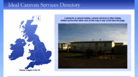 What Ideal-caravan-holidays.co.uk website looked like in 2016 (8 years ago)