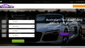 What Itshired.com.au website looked like in 2016 (8 years ago)