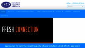 What Iscs.co.ke website looked like in 2016 (8 years ago)