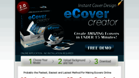 What Instantcoverdesign.com website looked like in 2016 (8 years ago)