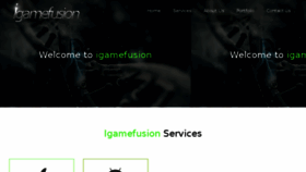 What Igamefusion.com website looked like in 2016 (8 years ago)