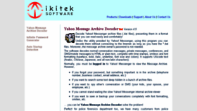 What Ikitek.com website looked like in 2016 (8 years ago)