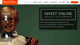 What Invest-online.nl website looked like in 2016 (8 years ago)
